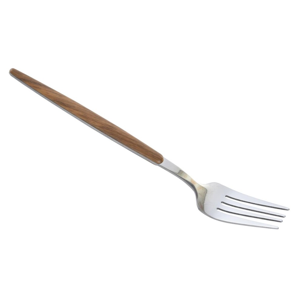 Couverts DKD Home Decor Argenté Naturel Acier inoxydable (3 x 2 x 21 cm)