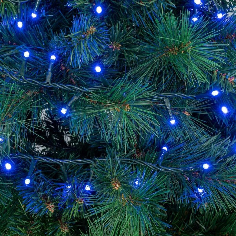 Wreath of LED Lights 5 m Blue White 3,6 W Christmas