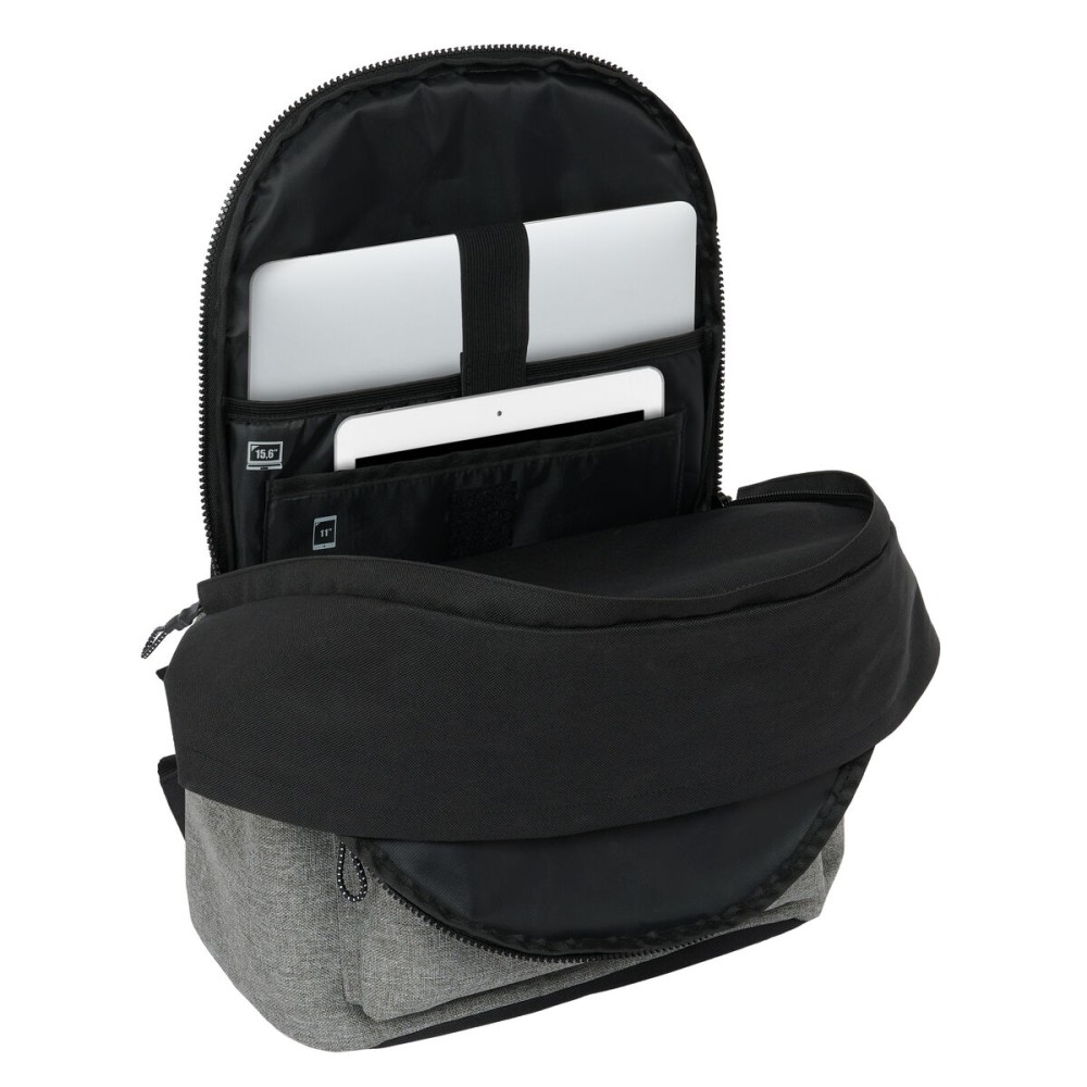 Laptoptasche Eckō Unltd. Rhino Schwarz Grau 31 x 44 x 18 cm