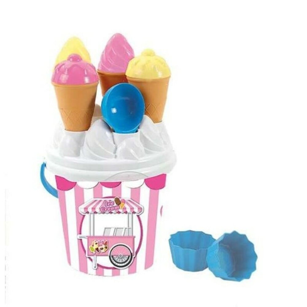 Strandeimer Ice Cream AVC 18,5 x 15,5 cm