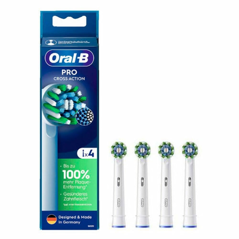 Tête de rechange Oral-B Pro Cross Action 4 Unités