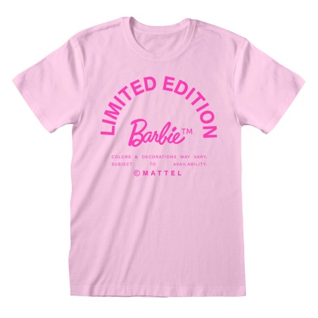 Short Sleeve T-Shirt Barbie Limited Edition Light Pink Unisex