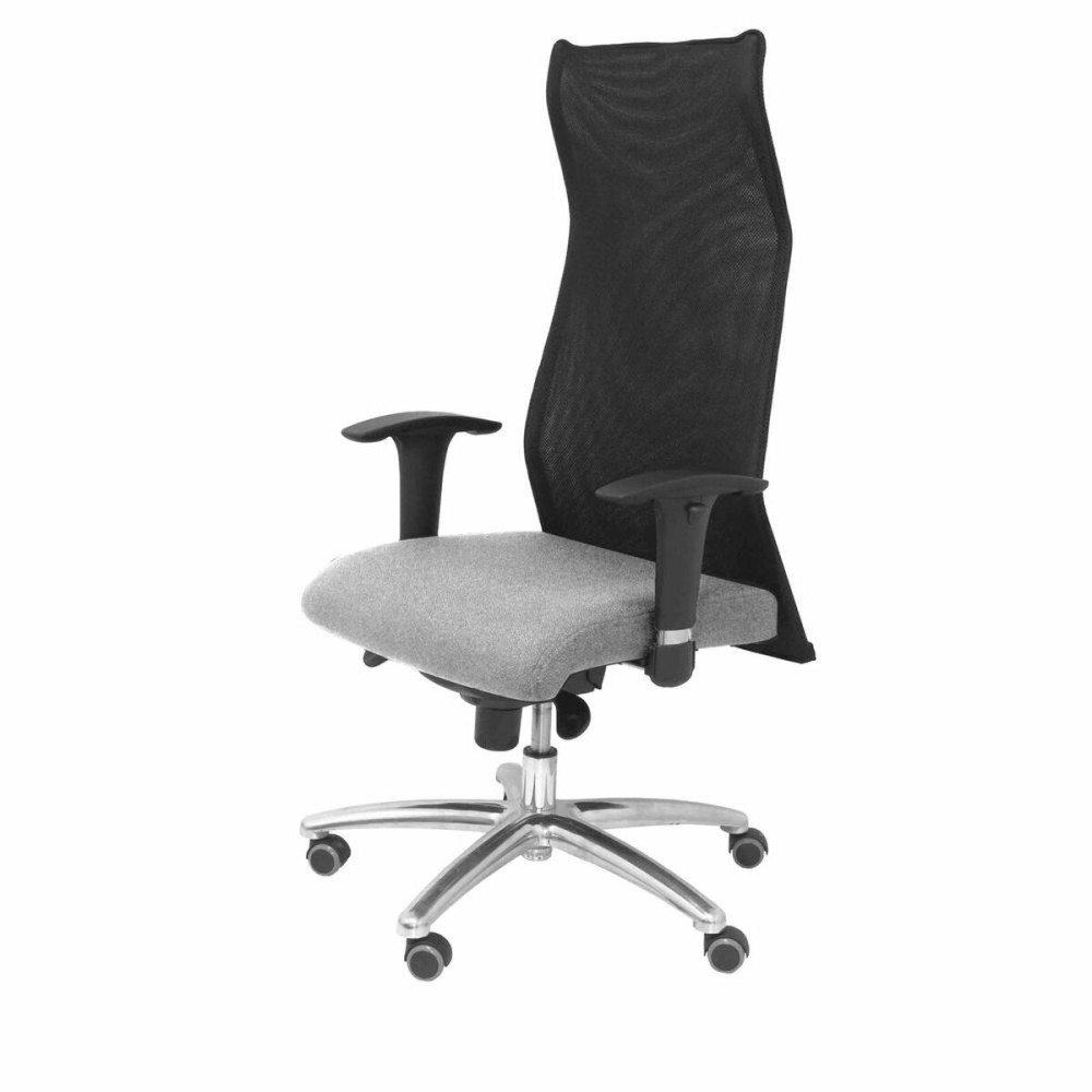 Chaise de Bureau Sahúco XL P&C LBALI40 Gris Gris clair