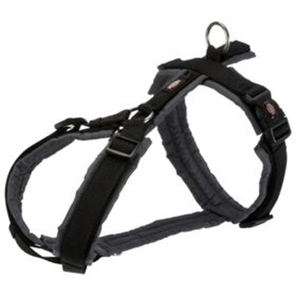 Dog Harness Trixie Premium Trekking Red Graphite M