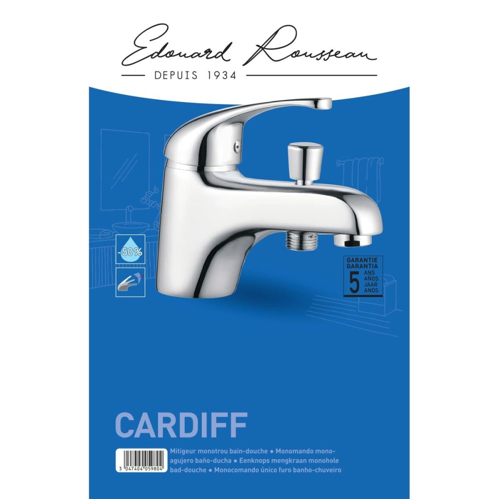 Mitigeur de douche Rousseau Cardiff Chrome