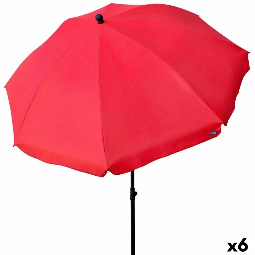 Sunshade Aktive Red 240 x 230 x 240 cm (6 Units)