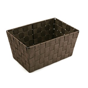 Multi-purpose basket Versa Chocolate 20 x 15 x 30 cm