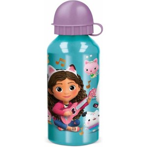 Flasche Gabby's Dollhouse 400 ml Für Kinder Aluminium