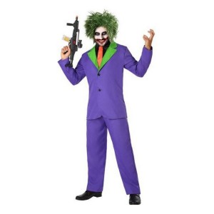 Costume for Adults Joker Purple Male Assassin (3 Pieces)