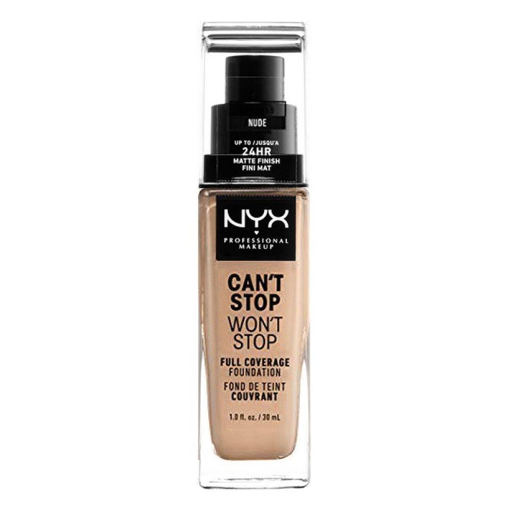 Base de maquillage liquide Can't Stop Won't Stop NYX (30 ml) (30 ml)