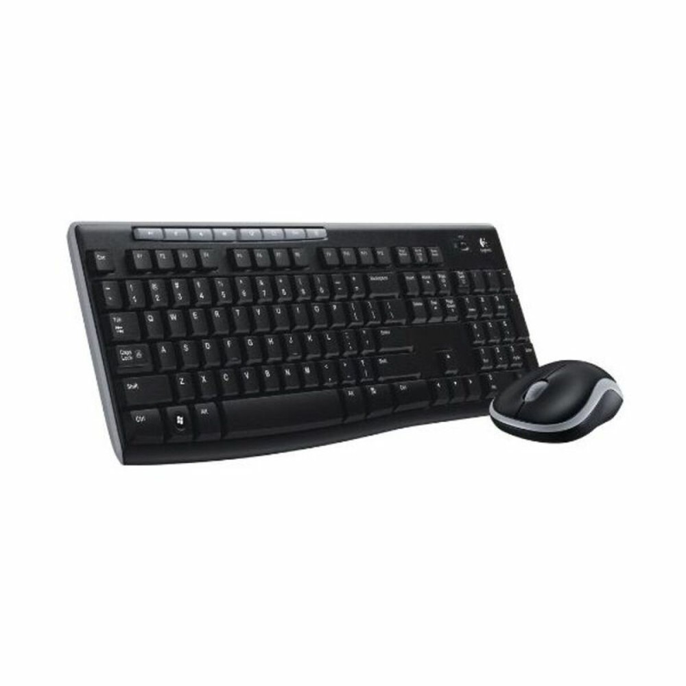 Clavier et Souris Optique Logitech 920-004513 2,4 GHz Noir Sans fil