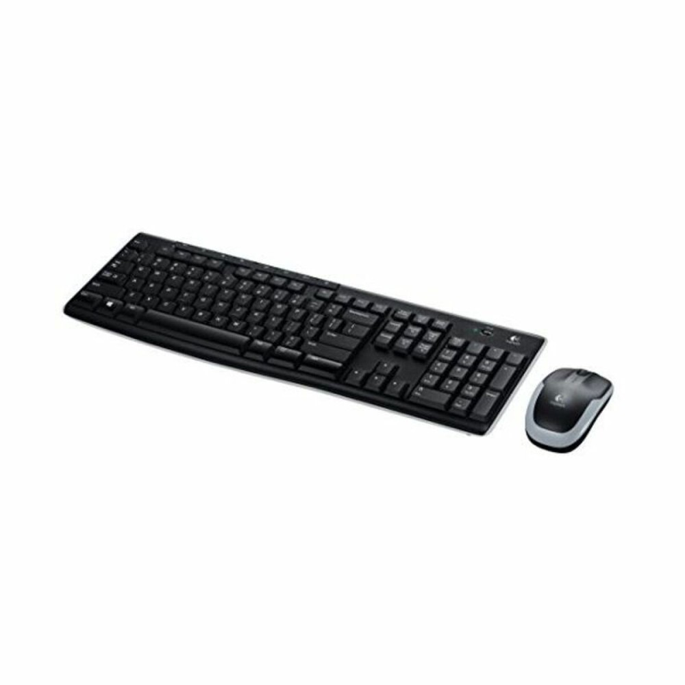 Clavier et Souris Optique Logitech 920-004513 2,4 GHz Noir Sans fil