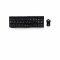 Clavier et Souris Optique Logitech 920-004513 2,4 GHz Noir Sans fil