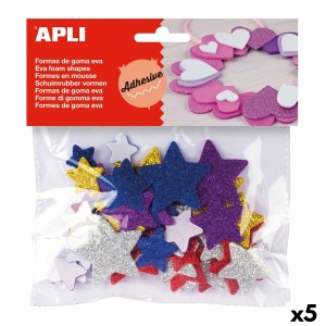 Materials for Handicrafts Apli Star Multicolour (5 Units)