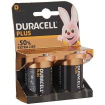 Piles Alcalines LR20 DURACELL Plus Power  D 1,5 V