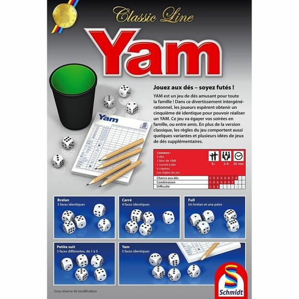 Tischspiel Schmidt Spiele YAM (FR)