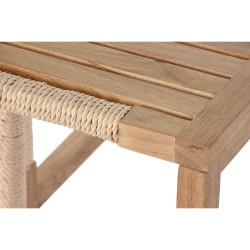 Jeu de 2 tables Home ESPRIT Naturel Corde Sapin 58 x 38 x 60 cm