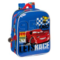 Kinderrucksack Cars Race ready Blau 22 x 27 x 10 cm