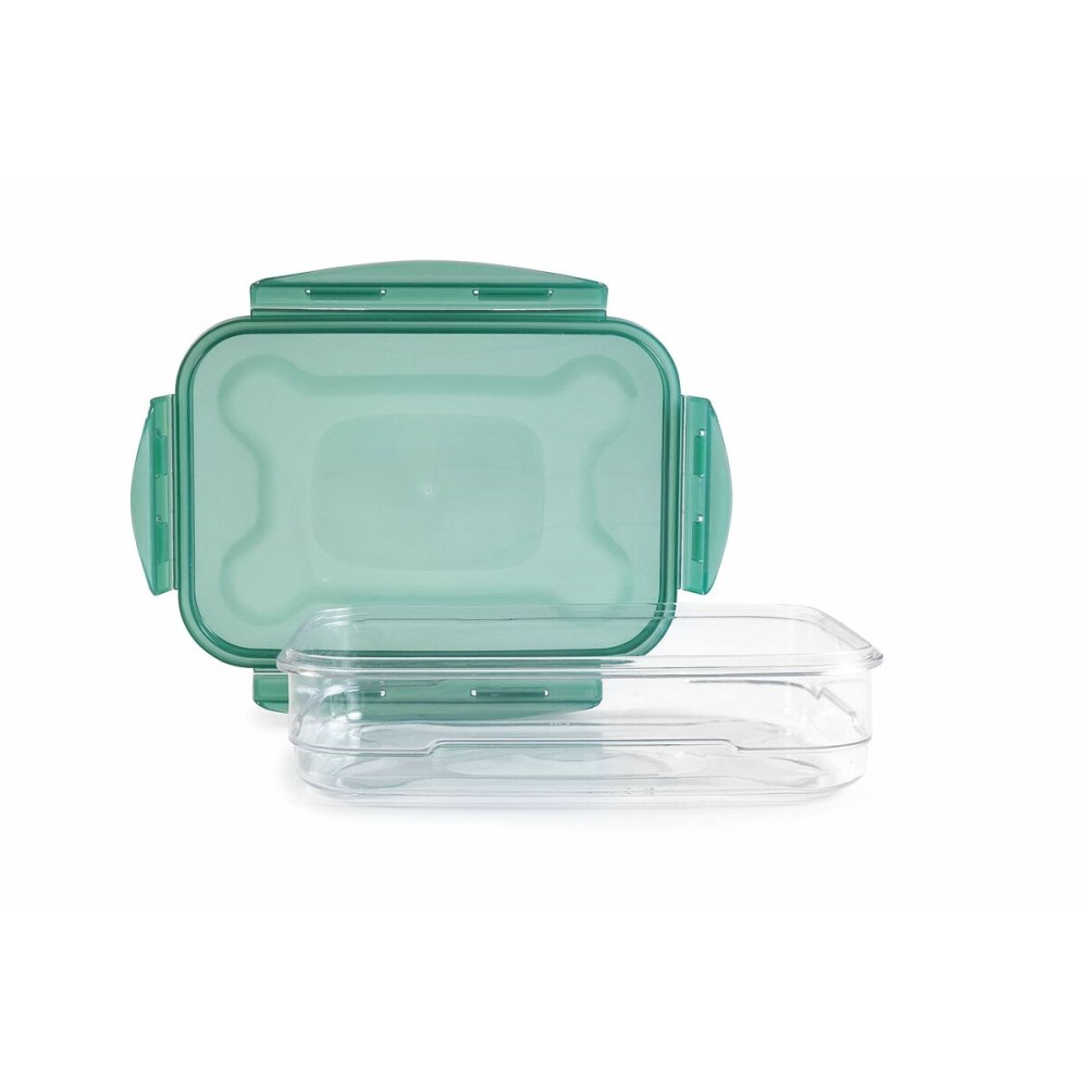 Hermetic Lunch Box Ibili 790406 Plastic 600 ml 16 x 12 x 6,5 cm Green