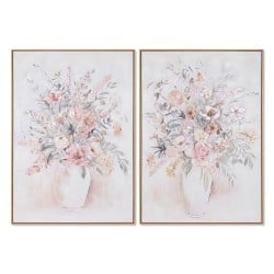 Painting Home ESPRIT Shabby Chic Vase 70 x 3,5 x 100 cm (2 Units)