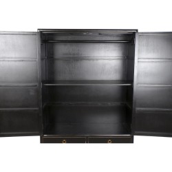 Schrank DKD Home Decor Schwarz Gold 120 x 50 x 175 cm