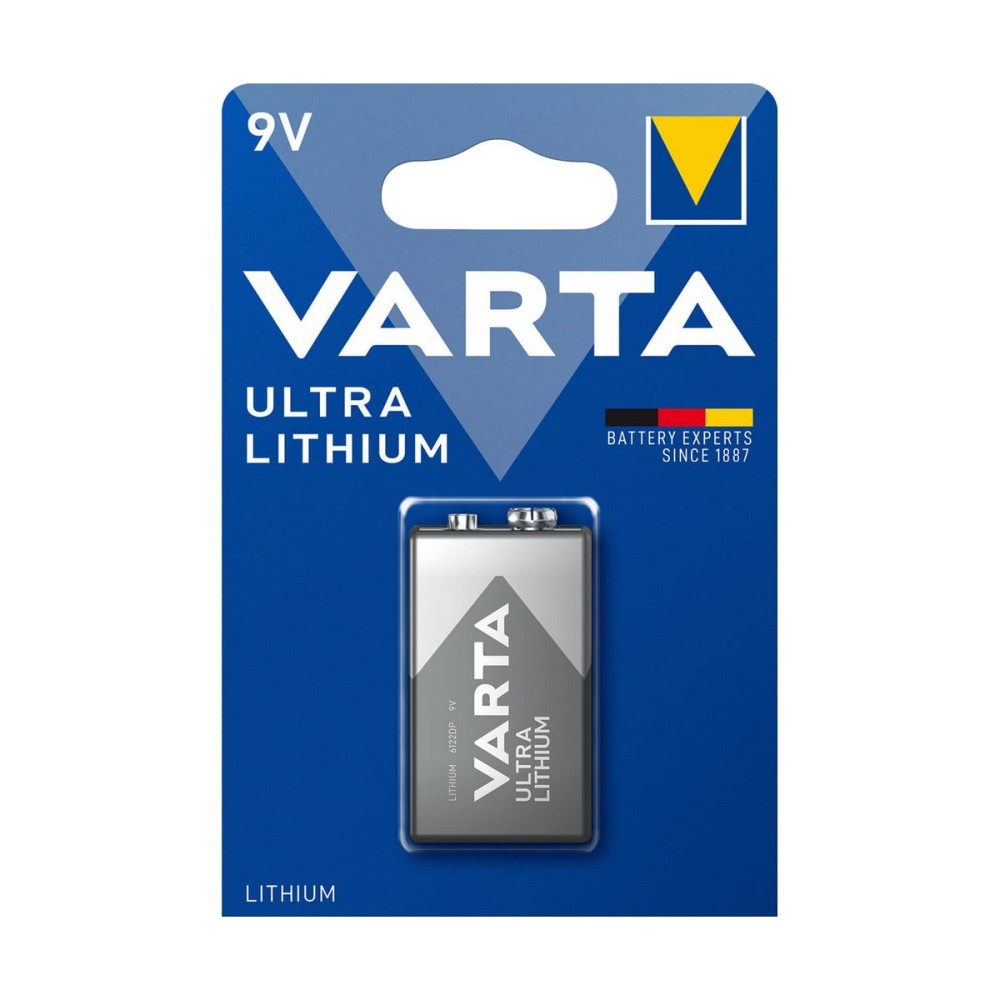 Batterien Varta Ultra Lithium 9 V (1 Stück)