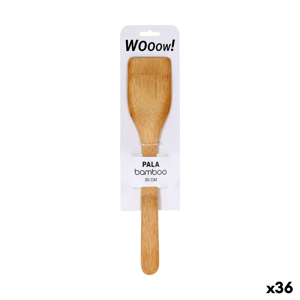 Kitchen Spatula Bamboo 30 x 6,2 x 0,8 cm (36 Units)