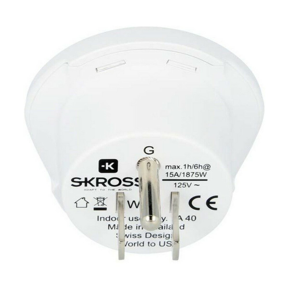 Adaptateur de courant Skross 1.500221-E États-Unis International