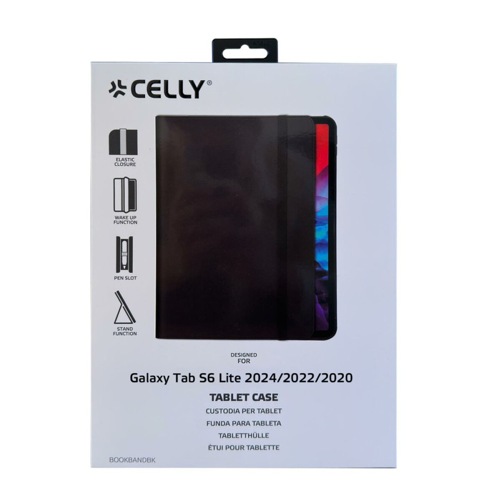 Tablet cover Celly BOOKBAND13 Black