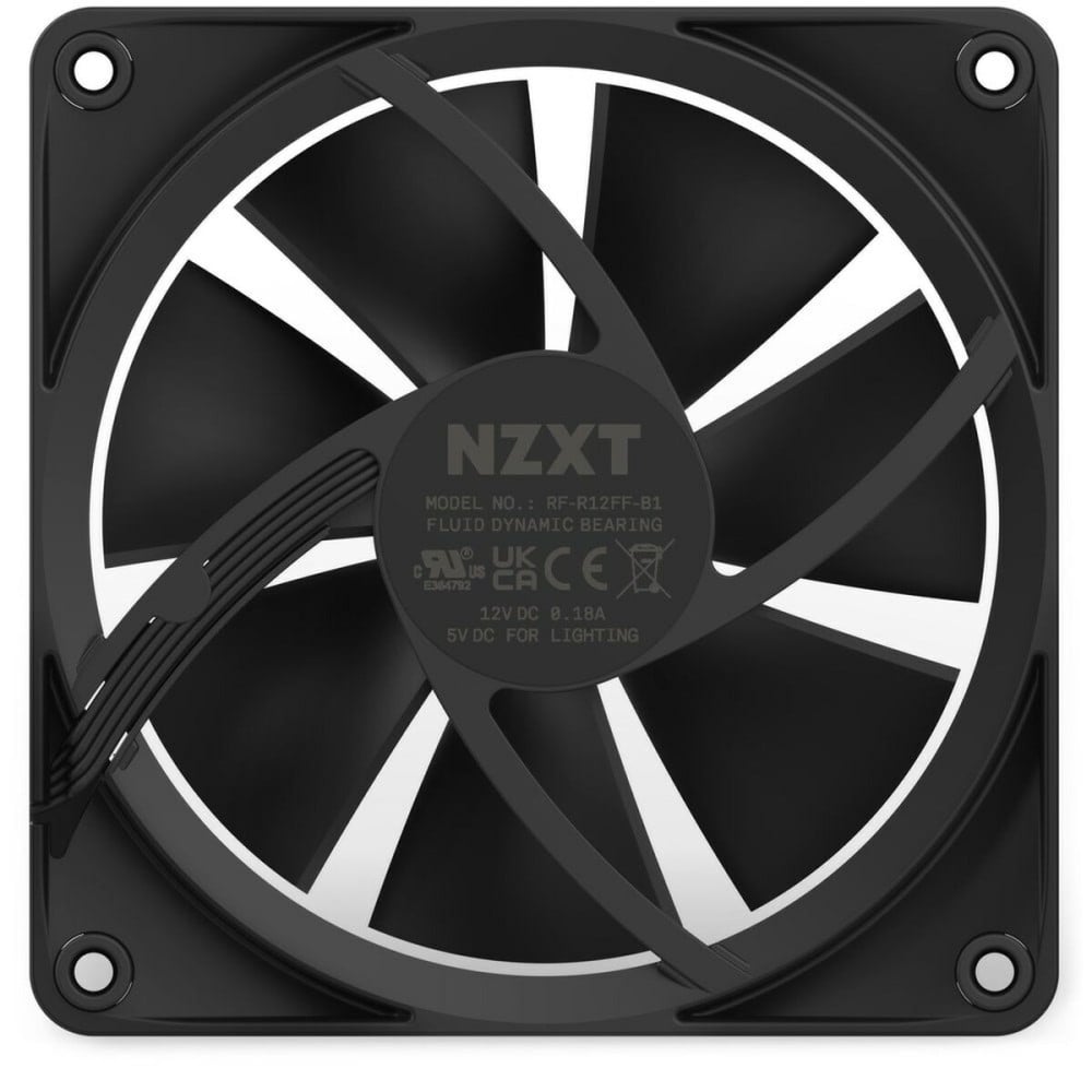 Box Ventilator NZXT RF-R12SF-B1 Ø 12 cm (1 Stück)