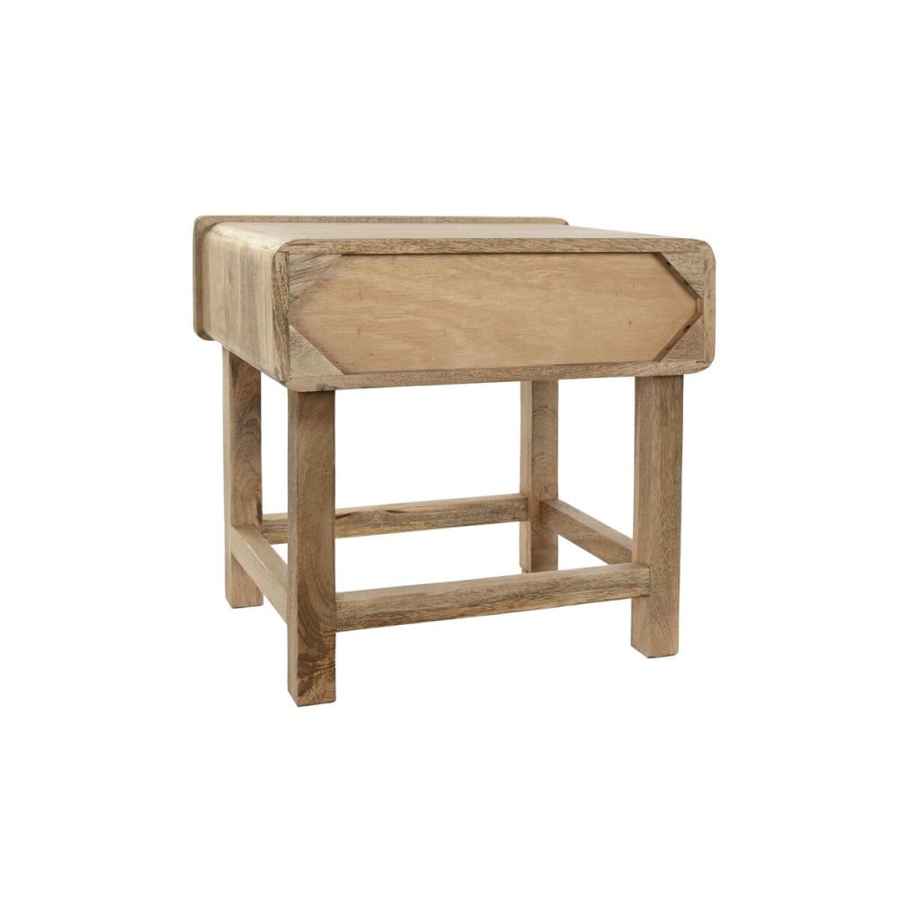 Nachttisch DKD Home Decor Braun natürlich Mango-Holz 50 x 40 x 50 cm