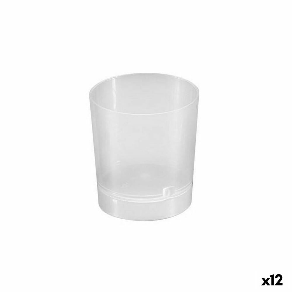 Ensemble de Verres à Liqueur Algon Transparent Plastique 30 ml 12 Pièces (90 Unités)