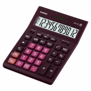 Calculatrice Casio GR-12C-WR-W-EP Résine