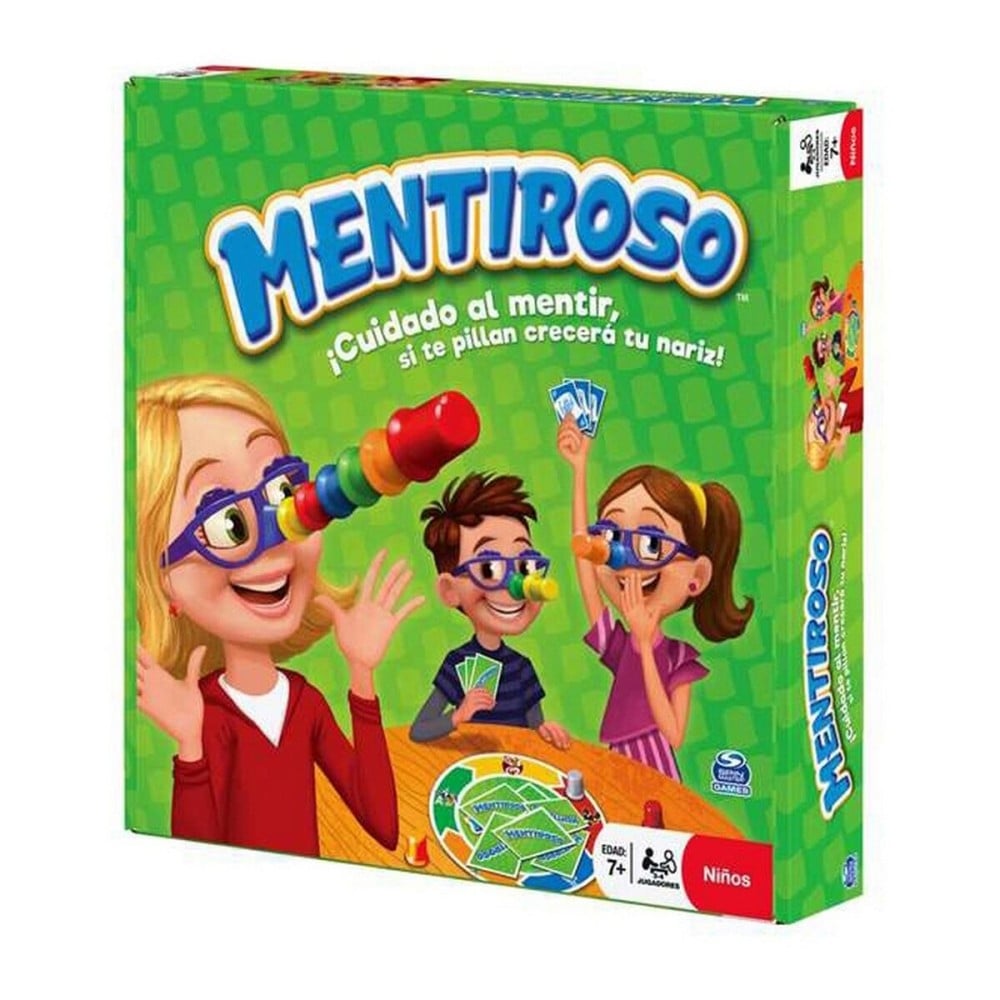 Jeu de société Spin Master Mentiroso 29 Pièces 26,67 x 26,67 x 5,08 cm