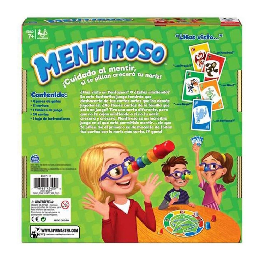 Board game Spin Master Mentiroso 29 Pieces 26,67 x 26,67 x 5,08 cm