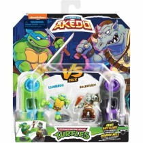 Kampffiguren Teenage Mutant Ninja Turtles Legends of Akedo: Leonardo vs Rocksteady