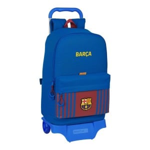 School Rucksack with Wheels F.C. Barcelona (31 x 47 x 15 cm)