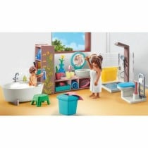 Playset Playmobil 71611 - Bathroom bathtub 55 Pieces