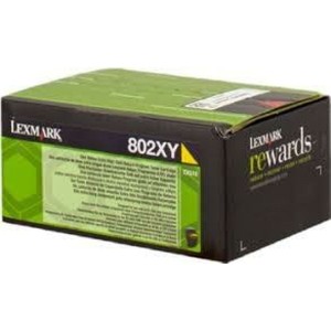 Toner Lexmark 802XY Jaune