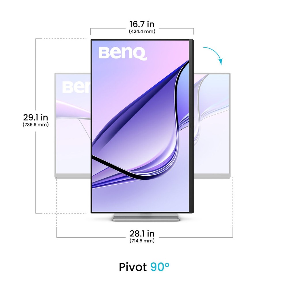 Écran BenQ 9H.LMXLB.QBE 31,5" 4K Ultra HD