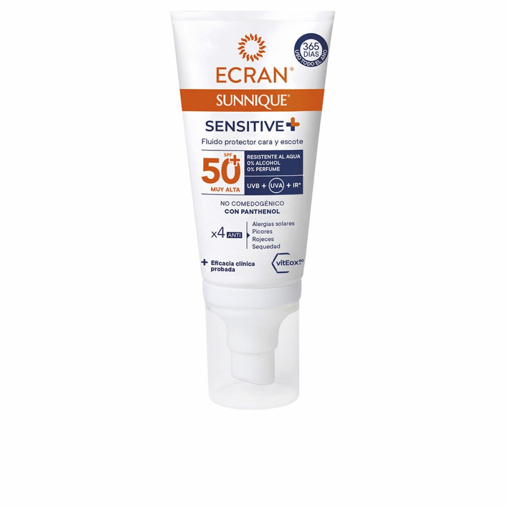 Sonnenschutz Ecran ECRAN SUNNIQUE Spf 50+ 50 ml