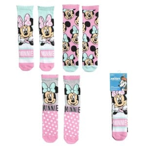 Socks Minnie Mouse 3 pairs