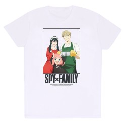 T shirt à manches courtes Spy X Family Full Of Surprises Blanc Unisexe