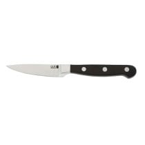 Schälmesser Quid Professional Inox Chef Black Schwarz Metall 9 cm (Pack 10x)