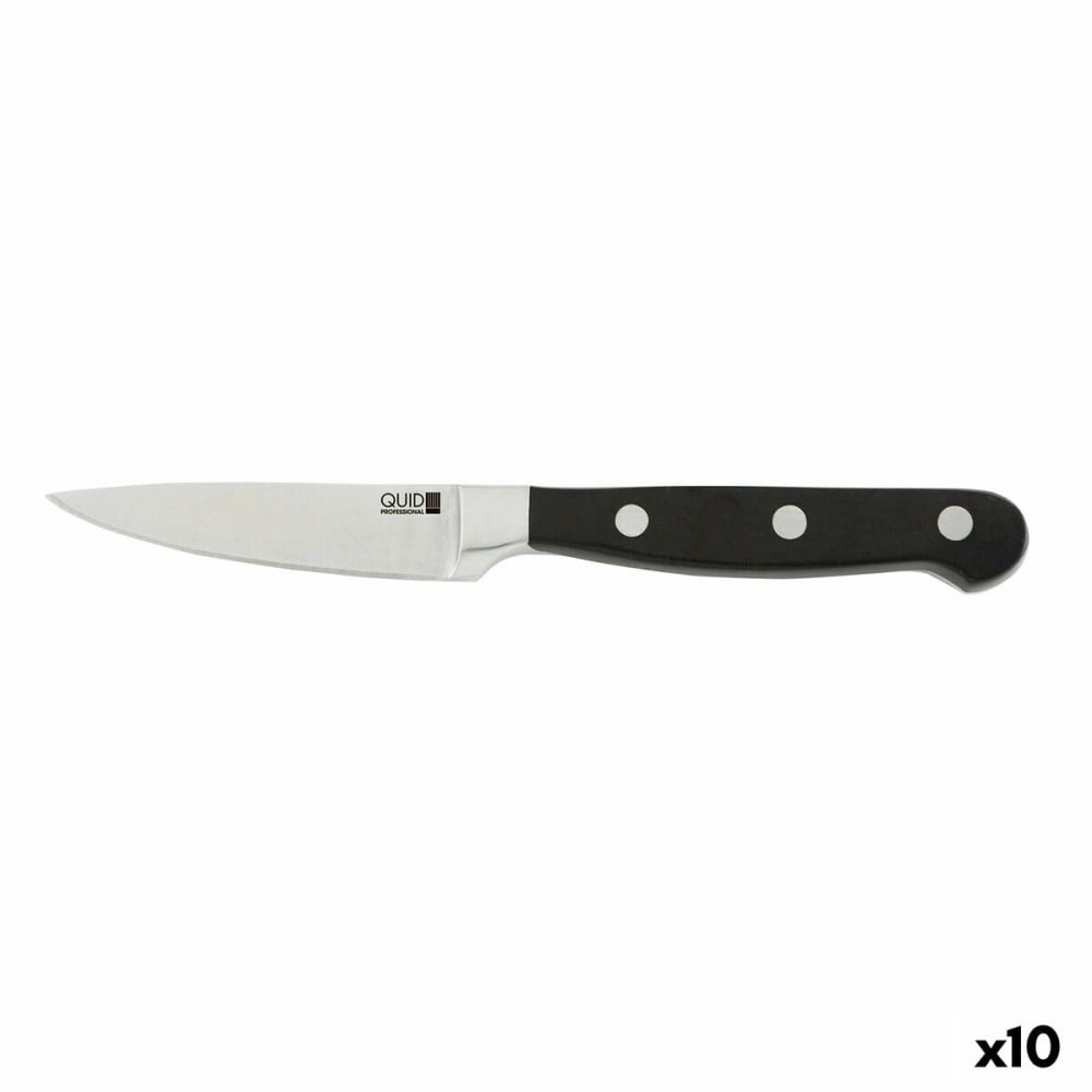 Eplucheur Quid Professional Inox Chef Black Noir Métal 9 cm (Pack 10x)