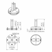 Kit de Montage pour Panneau Suspendu Vogel's 7279650