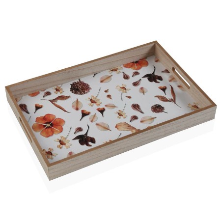 Schale Versa Blomster Holz MDF 30 x 5 x 45 cm