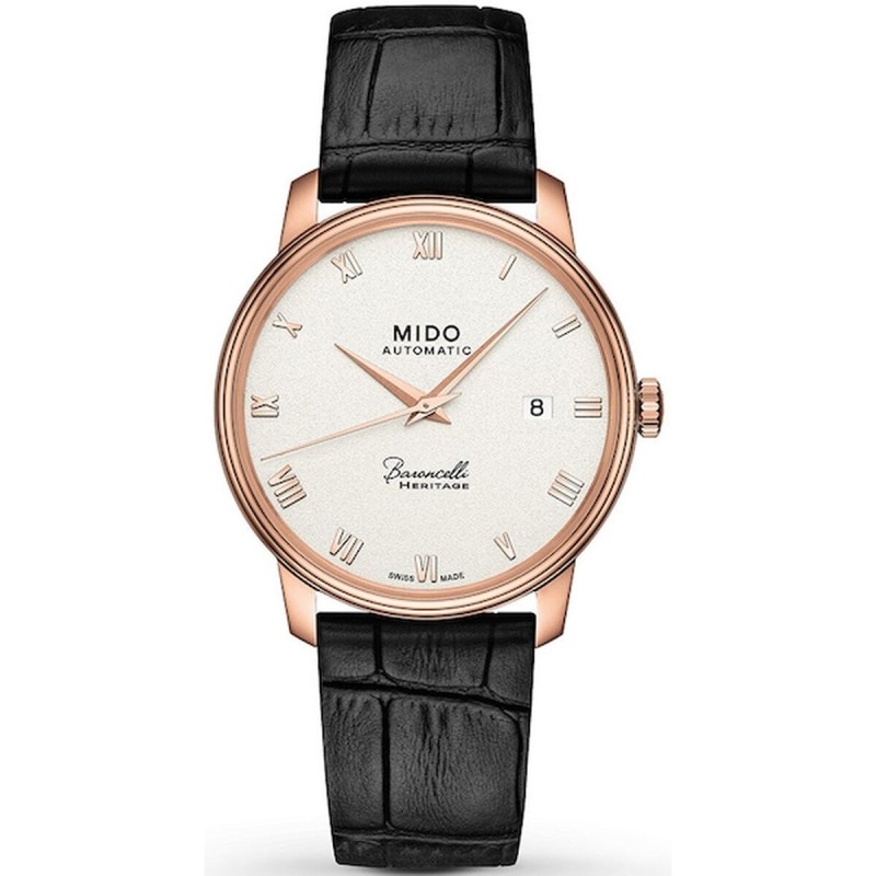 Herrenuhr Mido BARONCELLI Schwarz (Ø 39 mm)