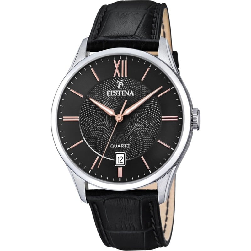 Herrenuhr Festina F20426/6 Schwarz