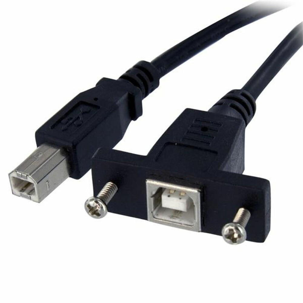 USB Cable Startech USBPNLBFBM1 USB B Black